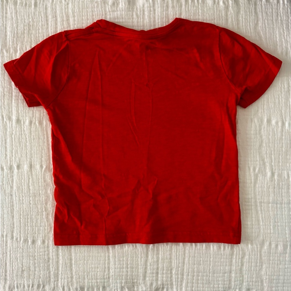 Boden Vibrant Red Kids' Short Sleeve Tee